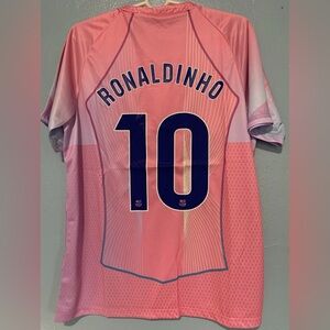 Ronaldinho Barca Pink Dream Jersey
